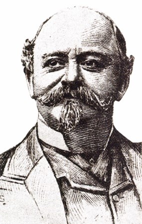 A portrait of Richard Butler.