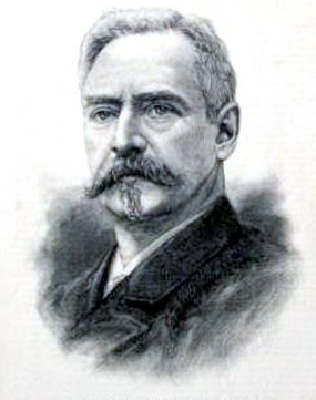An illustration of Richard Morris Hunt from Harper’s Weekly in 1886. An illustration of Richard Morris Hunt from Harper’s Weekly in 1886.