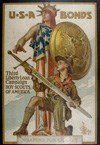 A World War I bond poster c. 1919