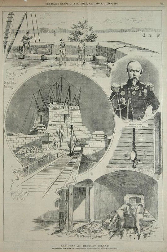 General Charles Pomeroy Stone Statue Of Liberty National Monument (U