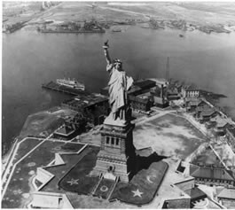 Liberty Island circa 1930's