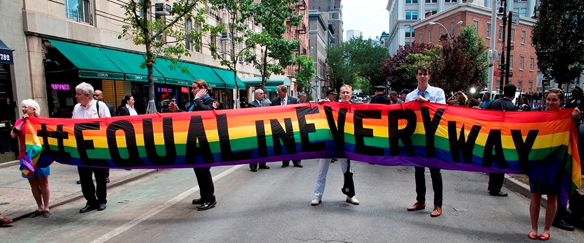 Opening ceremony at Stonewall National Monument - June 27, 2016 Opening ceremony at Stonewall National Monument - June 27, 2016