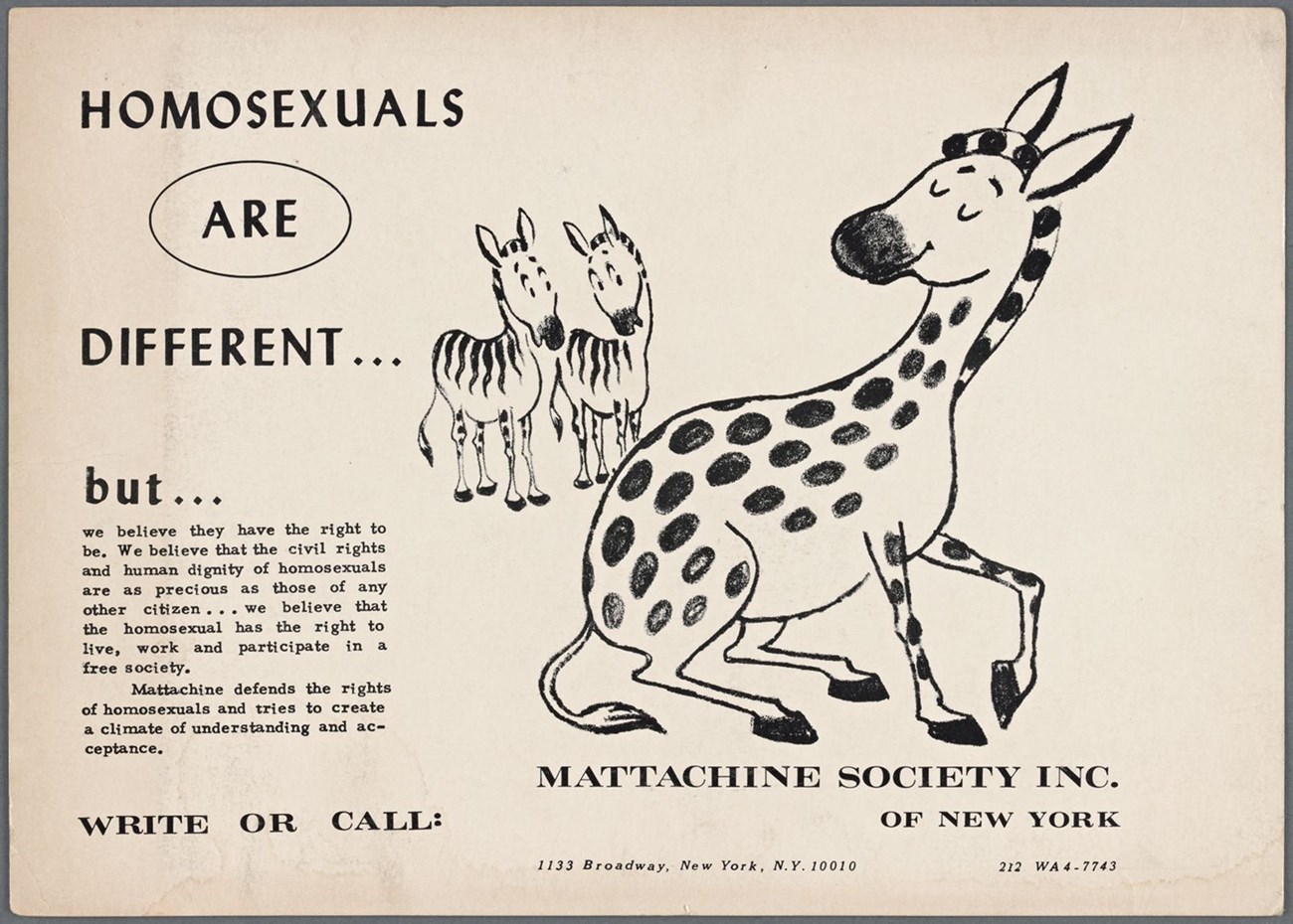 Mattachine Society Pamphlet