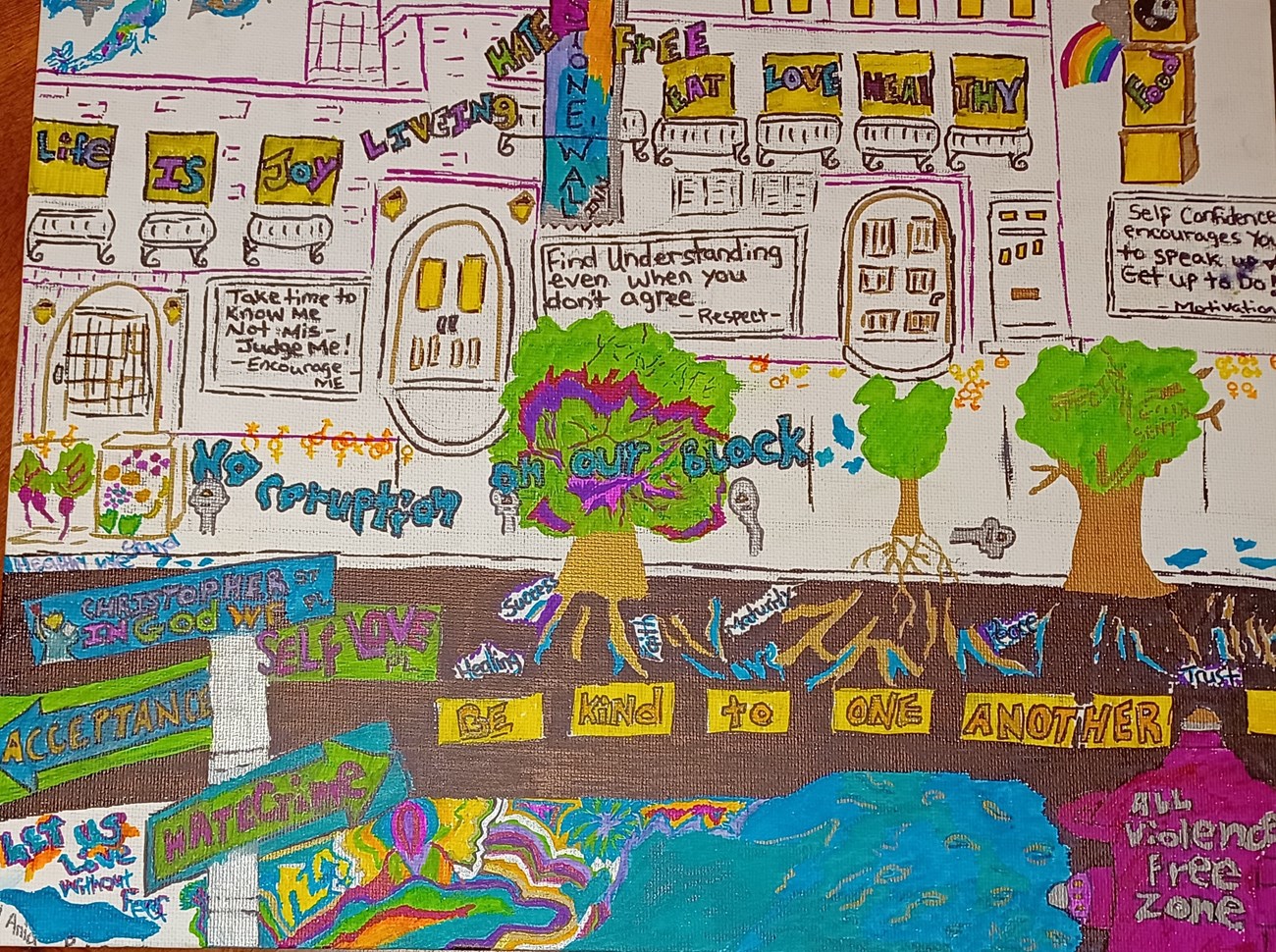 Stonewall Inn with activism slogans