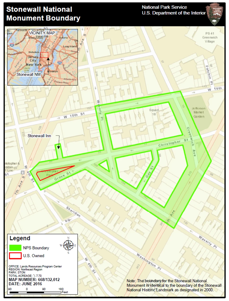 Boundary Map of Stonewall N.M.- 2016 Boundary Map of Stonewall N.M.- 2016