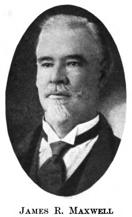 Black and white photograph of James Maxwell.