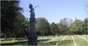 Regulars Monument in Stones River National Cemetery