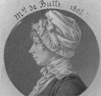 Side profile illustration of a woman