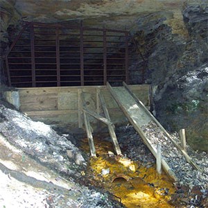 acid mine drainage