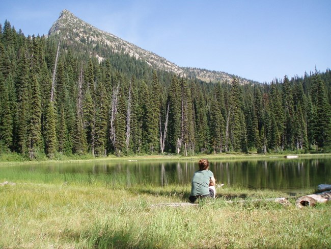 McAlester Lake in North Cascades National Park, Washington