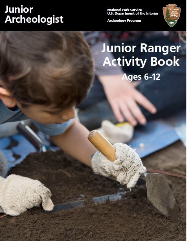 Junior Archeologist Booklet Cover Junior Archeologist Booklet