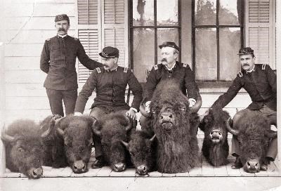 People and Bison (U.S. National Park Service)