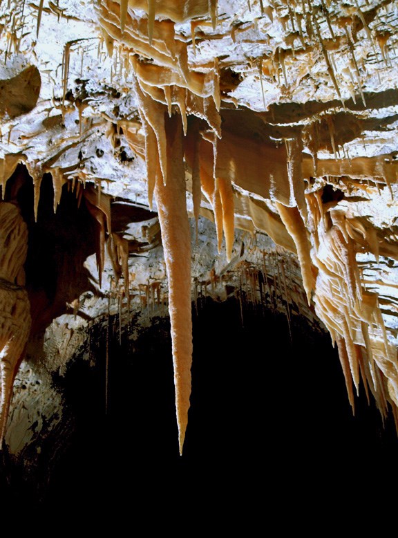 Stalactites and soda straws