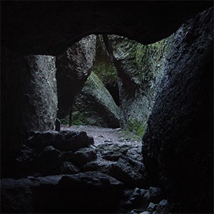 Bear Gulch Cave in Pinnacles National Park. Bear Gulch Cave in Pinnacles National Park.