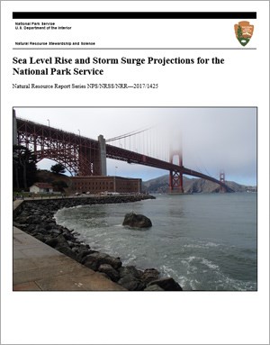 Sea level rise report cover page