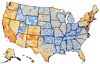 Climate opinion map