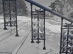 Small-Scale Features graphic for CL101 - Handrail at National Mall and Memorial Parks