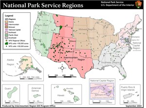 Map of Intermountain Region states Map of Intermountain Region states