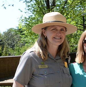 Headshot of Anne O'Neill in NPS uniform during ParkRx Day