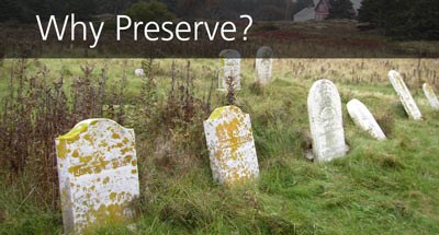 Headstones at Baker Island, Acadia National Park