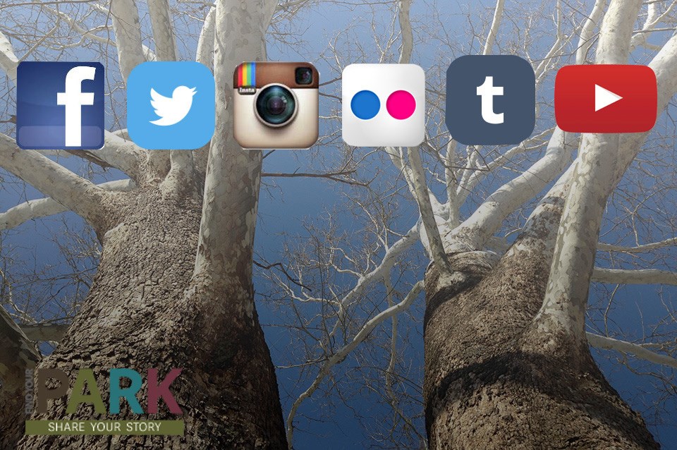 Social media links for the Park Cultural Landscapes Program