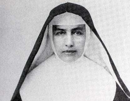 Portrait of a nun, Mother Marianne, in habit