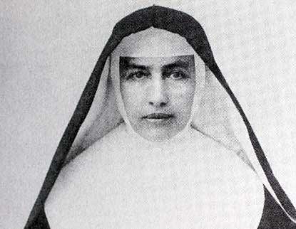 Portrait of Mother Marianne in habit