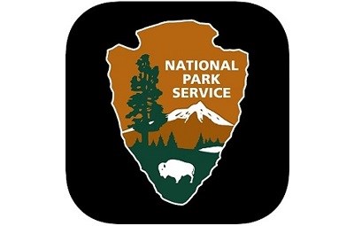 App icon that includes the National Park Service arrowhead logo