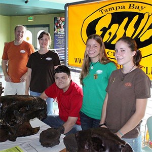 NFD hosting fossil club members