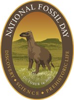 Oval Format National Fossil Day 2015 artwork Oval Format National Fossil Day 2015 artwork