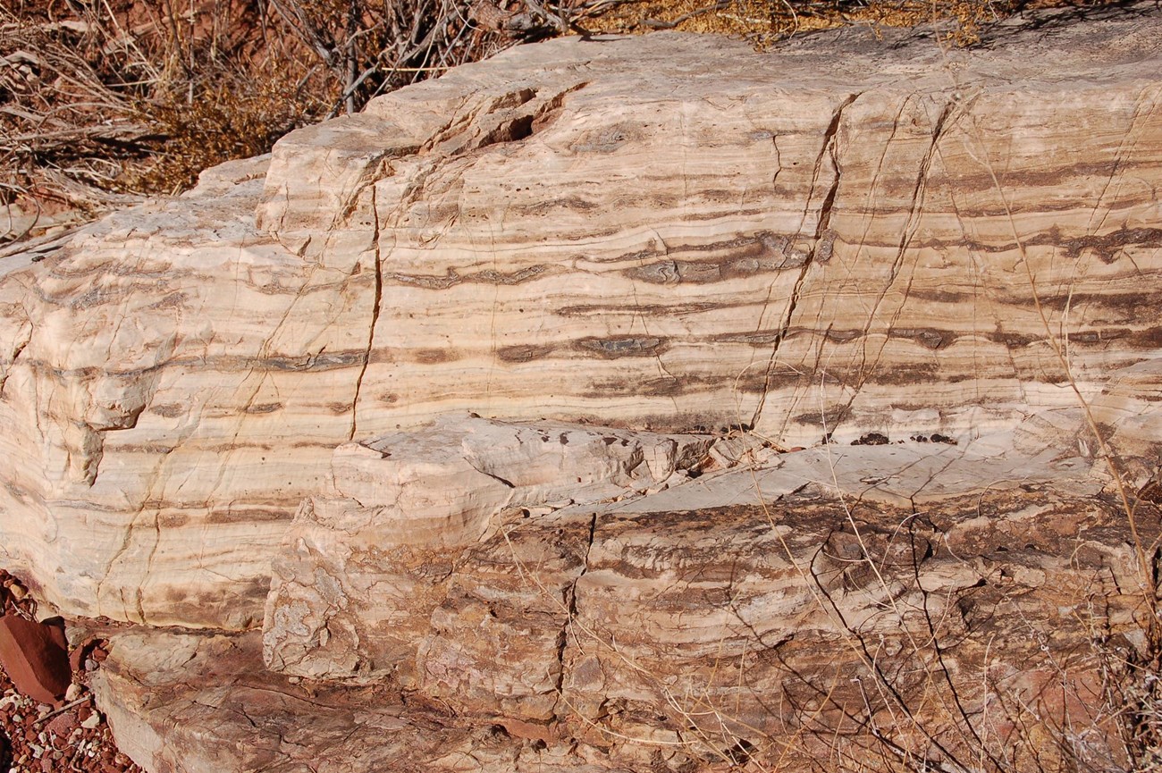 8229636485_f4ba449ae8_k Photo of a layered rock outcrop
