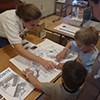 kids doing an educational activity