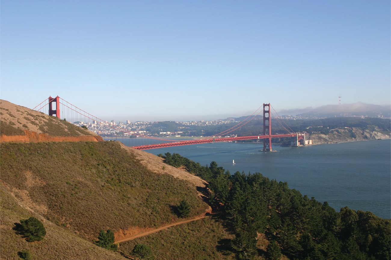 golden gate, San Francisco bay, and headlands