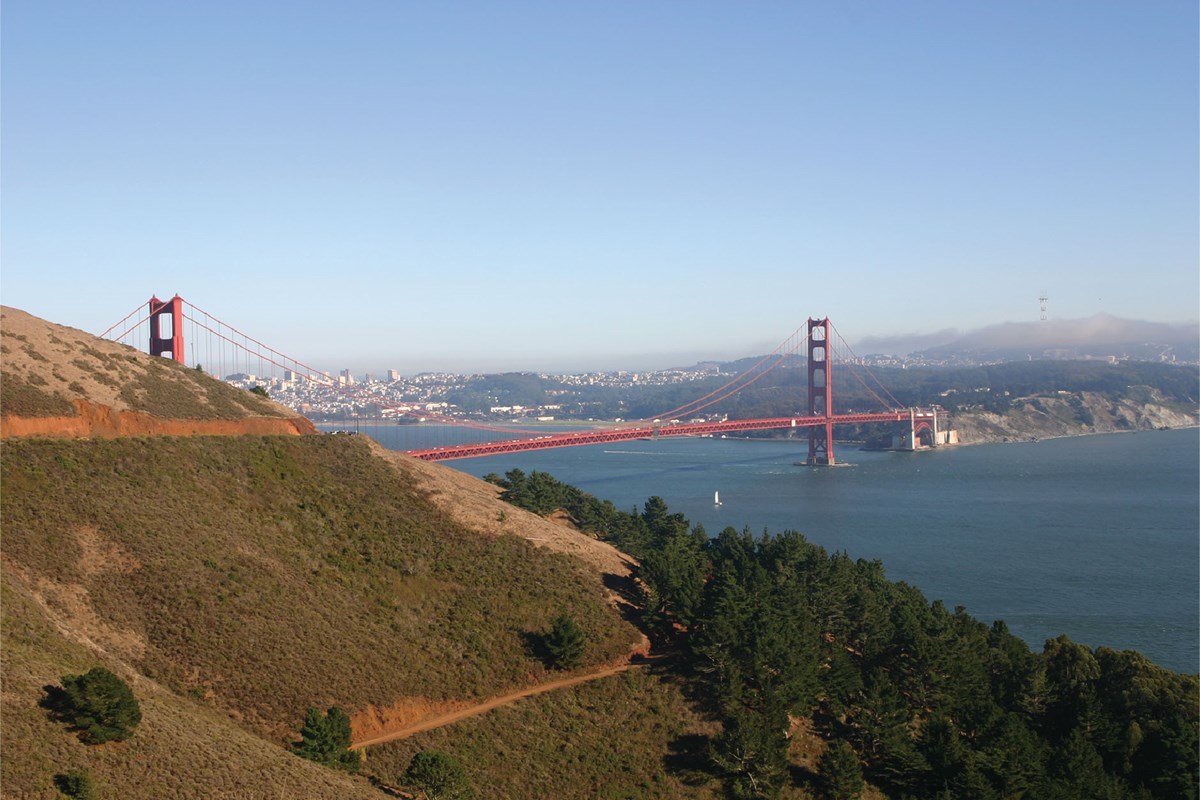 golden gate, San Francisco bay, and headlands