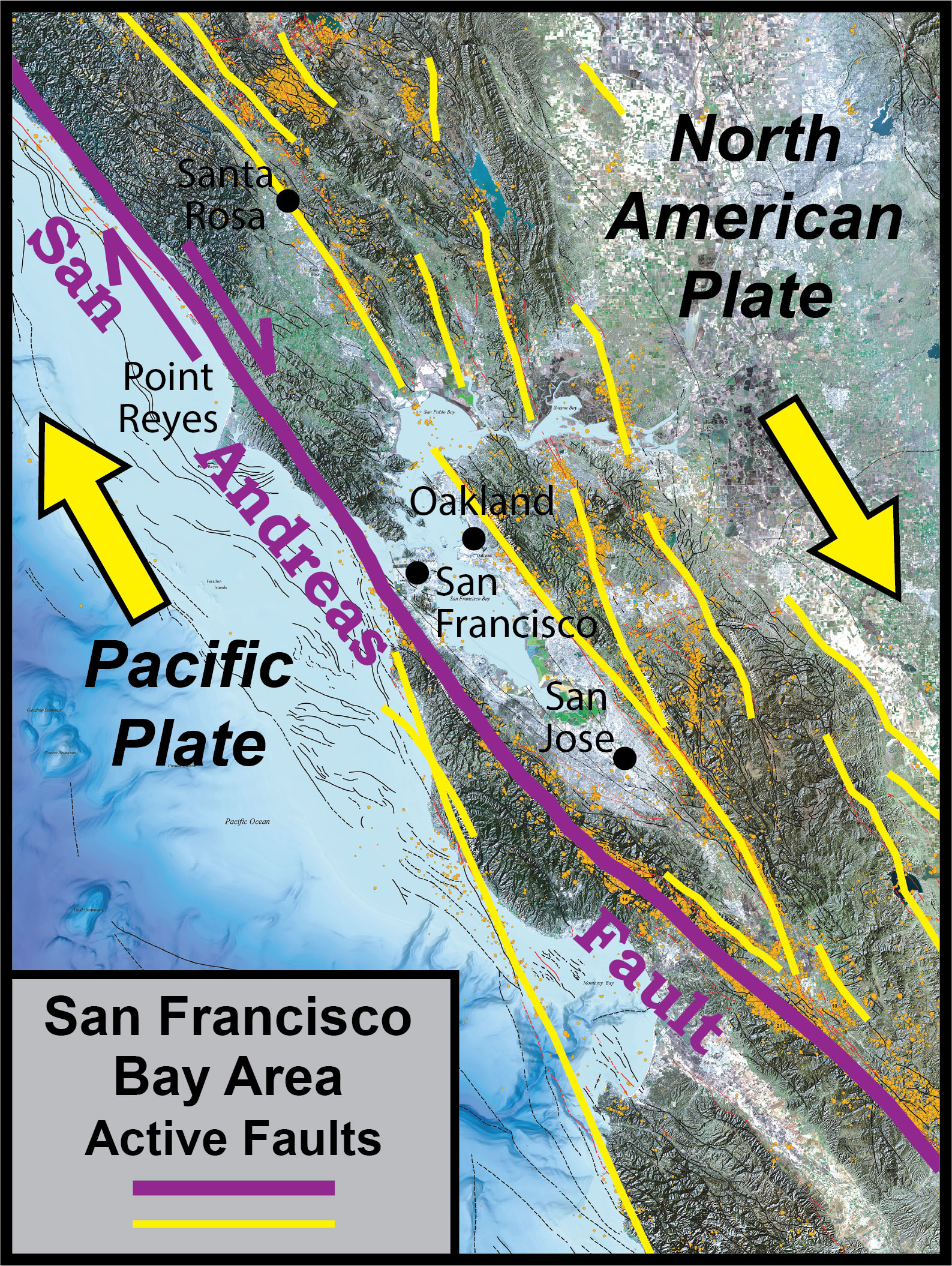 San Andreas Fault Tectonic Plates