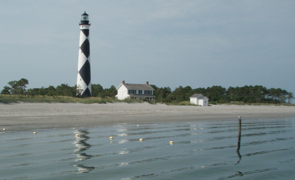 Storms_Response_Manage04 lighthouse and beach