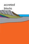 diagram of accreted terrains