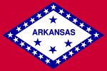 Arkansas flag small courtesy of State-Flags-USA.com