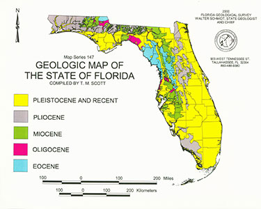 Geologic Map of Louisiana