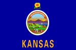 Kansas flag small courtesy of State-Flags-USA.com