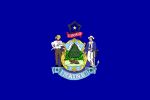 Maine flag small courtesy of State-Flags-USA.com