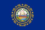 New Hampshire flag small courtesy of State-Flags-USA.com