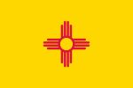 New Mexico flag small courtesy of State-Flags-USA.com