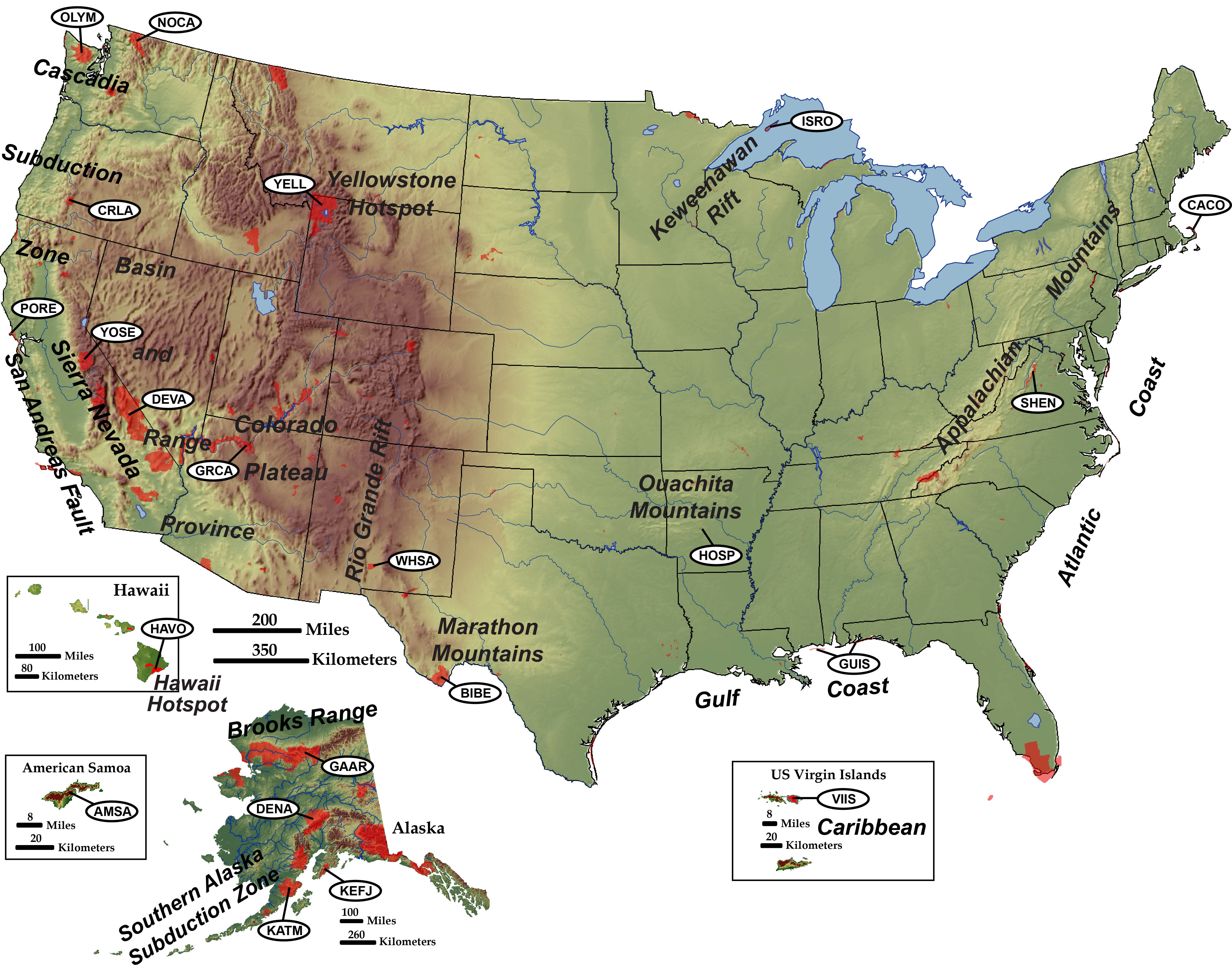 Beach Materials - Geology (U.S. National Park Service)