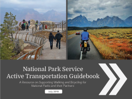 Active Transportation Guidebook Active Transportation Guidebook