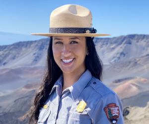 NPS staff member in uniform