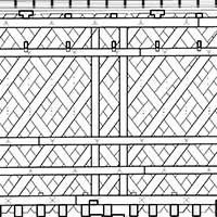 Measured drawing detail of Contoocook Railroad Bridge