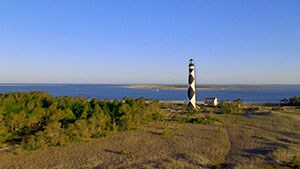 Black and White lighthouse