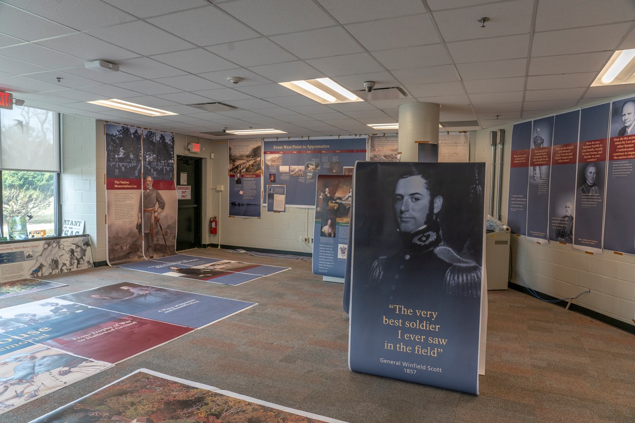 Paper proofs of exhibits for Arlington House