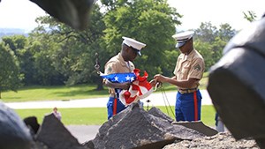 Raising The Flag